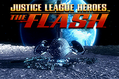Justice League Heroes - The Flash Title Screen
